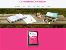Tablet Screenshot of cornerstoneconfessions.com